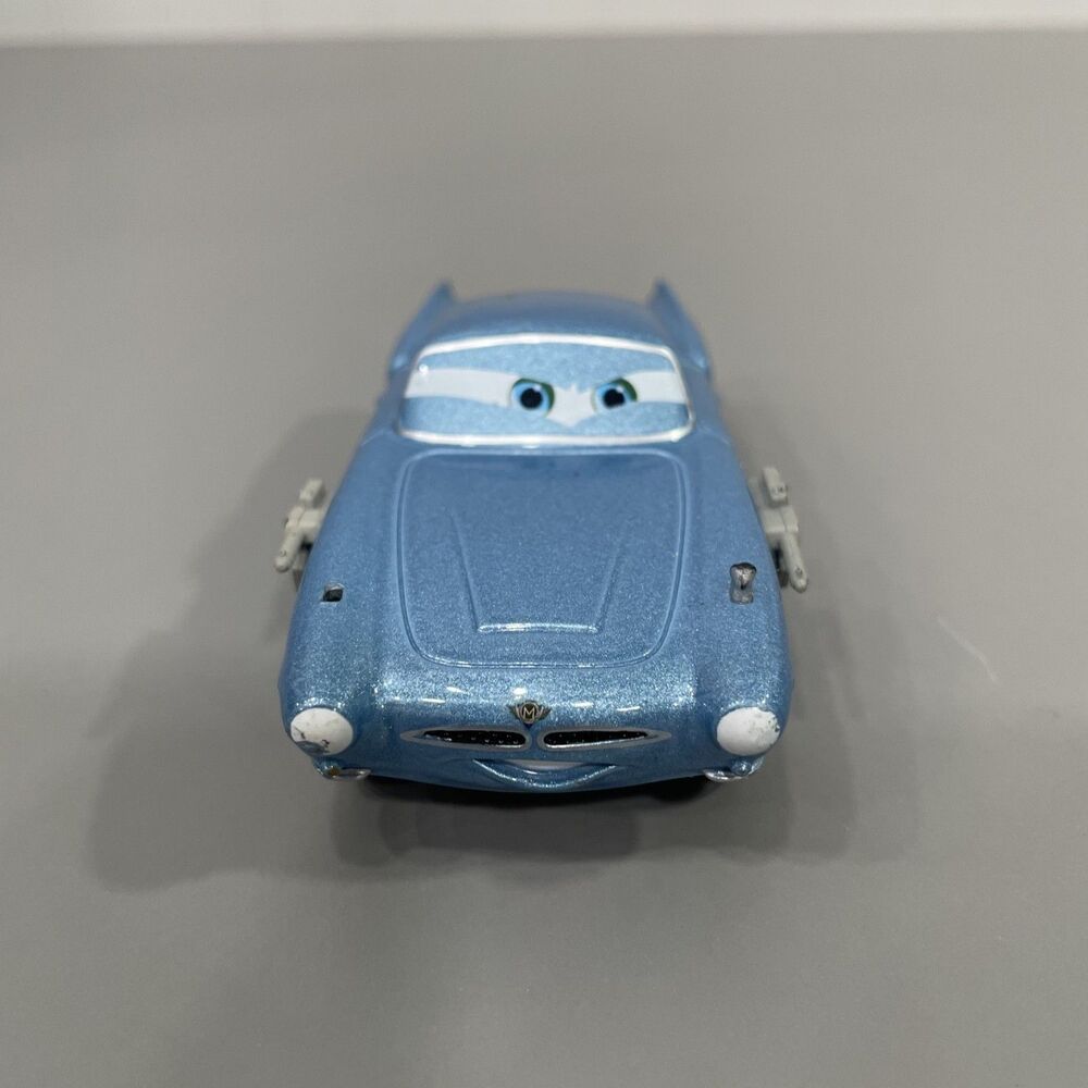 Disney Cars Finn McMissile Silver Secret Agent Spy Mattel Diecast Loose 1:55 - Picture 2 of 7